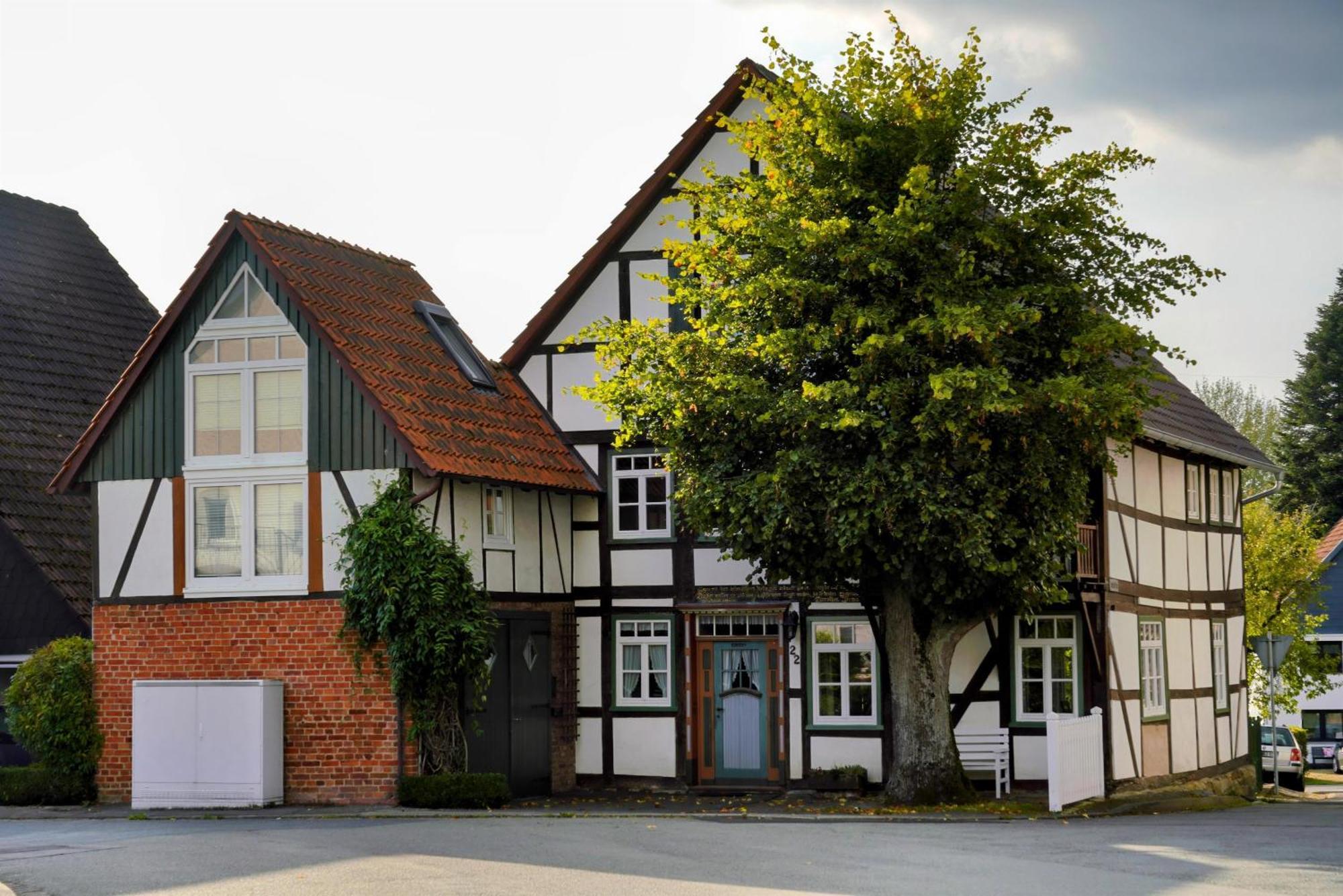 Ferienhaus Altes Wirtshaus 뤼그데 외부 사진